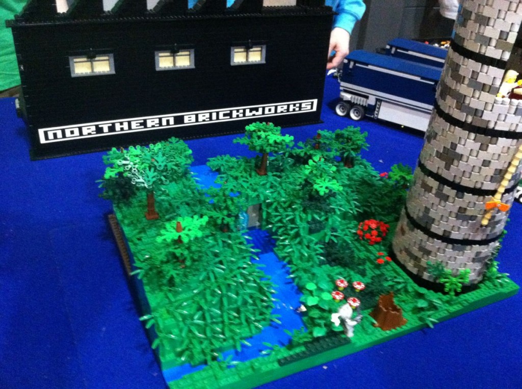 There was Lego on display at the Model show of course